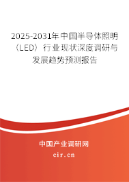 2025-2031年中國半導體照明（LED）行業現狀深度調研與發展趨勢預測報告