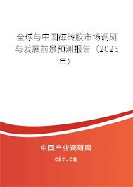 全球與中國磁磚膠市場調(diào)研與發(fā)展前景預測報告（2025年）