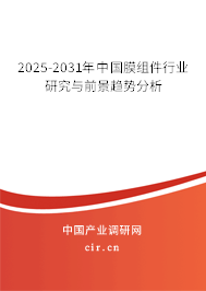 2025-2031年中國膜組件行業研究與前景趨勢分析