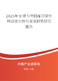 2025年全球與中國車頂架市場調查分析與發展趨勢研究報告