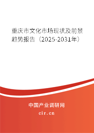 重慶市文化市場現狀及前景趨勢報告（2025-2031年）